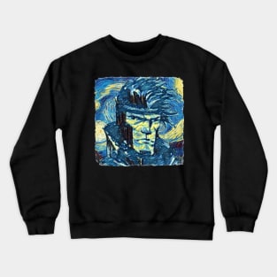 Gambit Van Gogh Style Crewneck Sweatshirt